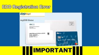 How to Fix California EDD Disability E318 Registration Error SDI Account Setup Guide [upl. by Syah]