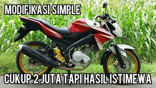 Modifikasi Motor New Vixion JariJari Modal 2 Jutaan [upl. by Harp337]