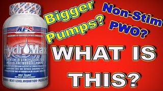 What is Hydromax Glycerol by APS Nutrition  2019 [upl. by Aleciram]