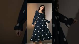 Sensational polka dot dress Women trendingoutfits elegantoutfit thelookoflove shorts reels [upl. by Elihu]