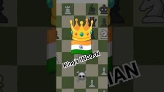 Kings Indian Attack 🔥💪🏻 chess chessgame [upl. by Aihseket]