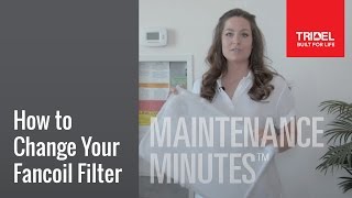 How to Change Your Fancoil Filter [upl. by Romilda]