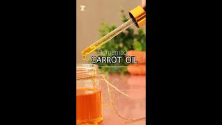 How to make homemade carrot oil for anti agingbrightening anti wrinkles and glowing skin [upl. by Eeroc418]