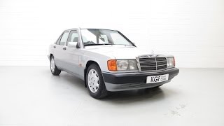 A First Class MercedesBenz 190E W201 Auto with Full Service History and Just 55860 Miles  SOLD [upl. by Finley481]