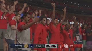 2024 CFB Playoff Sugar Bowl 4 Utah V 5 Notre Dame [upl. by Kooima425]