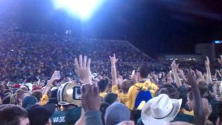 Baylor vs Oklahoma RUSHING THE FIELD 2012 [upl. by Glarum]