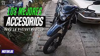 Los Mejores Accesorios para Victory MRX 150  Motovlog [upl. by Notsur519]