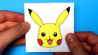 TUTORIAL Pikachu Evolutions Transformations  Endless card [upl. by Ainaj]