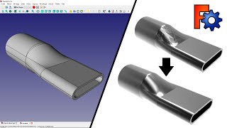 FreeCAD  Exercice simple et Amélioration des STL [upl. by Leoni]