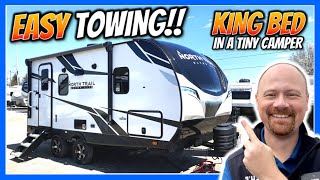 EASY Towing • Under 4500lbs amp 22ft 2023 North Trail 21RBSS Travel Trailer [upl. by Weinstein]