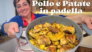 POLLO E PATATE IN PADELLA Ricetta Facile  Fatto in Casa da Benedetta [upl. by Hagan757]