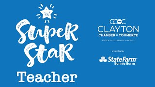 September 2024 SuperStar Teacher  Rebecka Mercer Clayton Middle School [upl. by Aniakudo70]