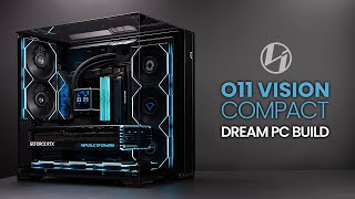 Lian Li O11 Vision Compact  The Ultimate Dream Gaming PC Build  Uni Fan TL  Asus ROG Strix BTF [upl. by Aicineohp767]