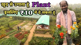 खुद से उगता हूं सारे Plant इसलिए ₹10 में दे सकता हूं Sandha Nursery Plant Price Rs10 only [upl. by Ammadis]