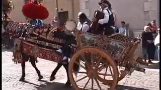 Santa Rosalia Festival in Santo Stefano Quisquina Sicily [upl. by Norvall]