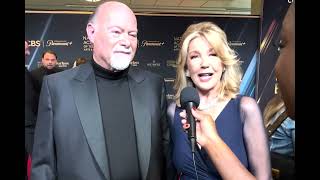 Lifetime Achievement Award honorees Edward J Scott and Melody Thomas Scott Daytime Emmys red carpet [upl. by Sheelah]