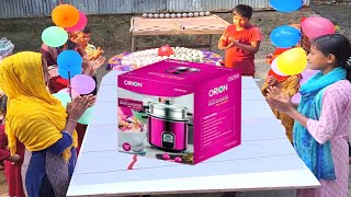 Beautiful girls bottle flipping game to win attractive prizes  SS food challenge  Tanjila food cha [upl. by Queena]