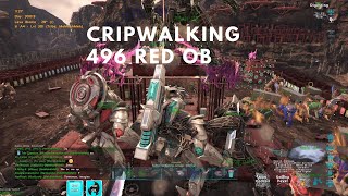 Ark Official PvP  EVBH Cripwalking SC 496 Red ob  PS5 [upl. by Stuppy]