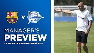 PREVIA J1  FC Barcelona v Deportivo Alavés [upl. by Elicul]