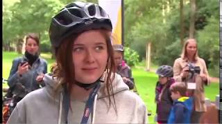 ABUS Charity Radtour – Der Stadthelm beim Weltkindertag in Berlin [upl. by Moscow]