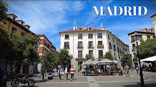 Madrid Spain 🇪🇸  A Stroll Through Malasaña  Walking Tour 4K 60fps HDR [upl. by Ynnahc949]