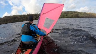 Canoe Sailing rig and technique [upl. by Rorry919]