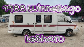 1988 Winnebago LeSharo mobile home Gets Smashed😁😋😛 [upl. by Ketchan855]