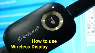 Training to use MiraScreen G9 Plus Wireless Display HD TV [upl. by Lentha171]