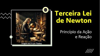 LEIS DE NEWTON 3ª LEI DE NEWTON TEORIA  PRINCÍPIO DA AÇÃO E REAÇÃO [upl. by Sura496]