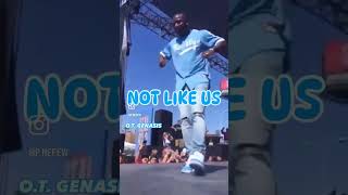 OT Genasis crip walk to Prince Nefew “Not Like Us” remix [upl. by Sabelle]