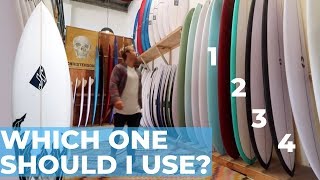 Which Surfboard Should You Buy amp Use  DETAILED BREAKDOWN  Volume Shape Size Etc [upl. by Marola214]