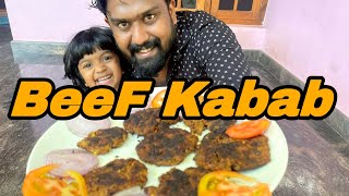 Beef Shami Kabab Recipe by Vaigas world BeefKabab [upl. by Sane]