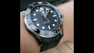 SEAMASTER 300 BLACK CERAMIC NO DATE [upl. by Redman]