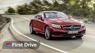 Mercedes EClass Coupe first drive review [upl. by Gorlin998]