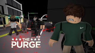 Brookhaven RP  ROBLOX  ANG PAGTAKAS NAMIN SA THE PURGE [upl. by Borgeson974]