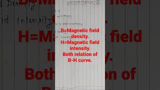 polystudies 3rdsemester electrical basic machine BH curve physics [upl. by Trisa512]