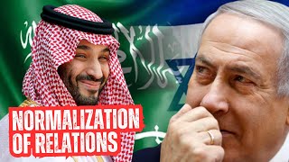 Noam Chomsky on Normalization of relations between Israel and Saudi Arabia [upl. by Sheply68]