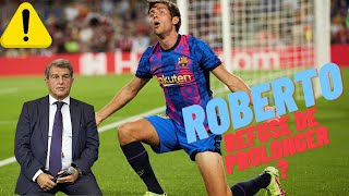 PROLONGATION SERGI ROBERTO  ÇA SE COMPLIQUE [upl. by Sandon]