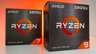 🔥AMD Ryzen 🔥►5600x vs 5800x vs 5900x◄ 🔴¿Vale la pena un Procesador de 24 Núcleos🔴 [upl. by Elkraps]