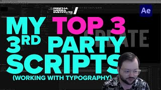 My Top 3 After Effects Scripts Working with Typographyvfx unrealengine animation aftereffects [upl. by Notelrahc527]