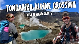 Tongariro Alpine Crossing  New Zealand part 3 [upl. by Thgiwd]