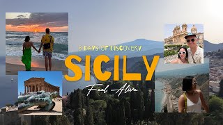 8 days in Sicily vlog 🇮🇹  Must visit Taormina Cefalu Agrigento Visit Italy every year in summer [upl. by Yemiaj]