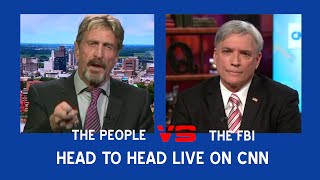 John McAfee and the FBI Finally Face Off On CNN CNN Interview [upl. by Sibilla]