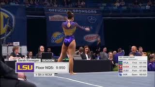 Sarah Finnegan Floor LSU SEC Championships 2019 10000 [upl. by Kokoruda]