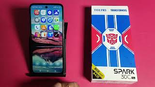 How to change icon shape in Tecno Spark 30c 5G  Tecno me icon shape kaise badle [upl. by Roanne]