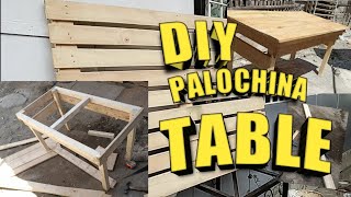 DIY PALOCHINA TABLE [upl. by Zzahc]