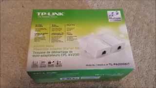 TPLink AV200 Nano Powerline Adapter Review [upl. by Orms3]