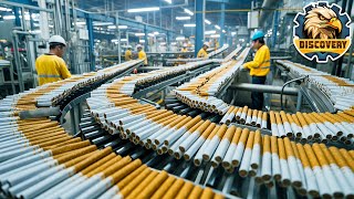 How Cigarettes Is Made In Factory Captain Discovery [upl. by Aric]