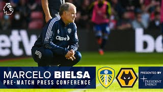 LIVE Marcelo Bielsa press conference  Leeds United v Wolves  Premier League [upl. by Felecia]