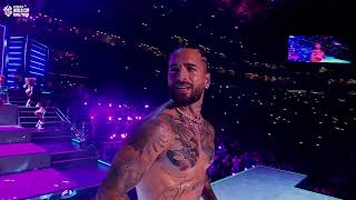 Maluma  2024 Kings League World Cup Live Performance [upl. by Donia114]